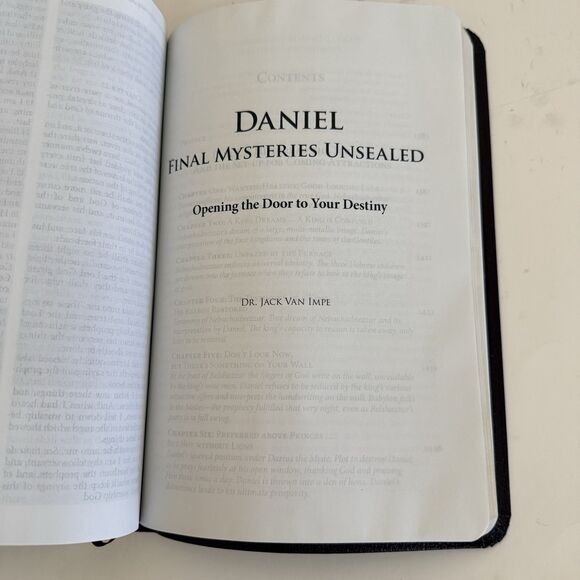 The Jack Van Impe Prophecy Bible New Third Edition King James Version New & Book - Picture 7 of 7